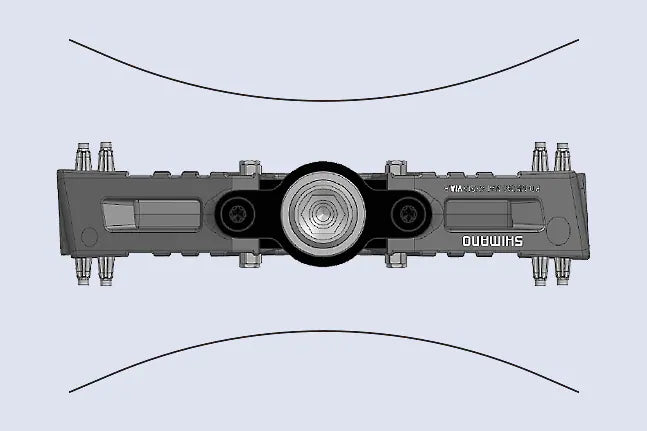 SHIMANO XT PD-M8240 flat pedals