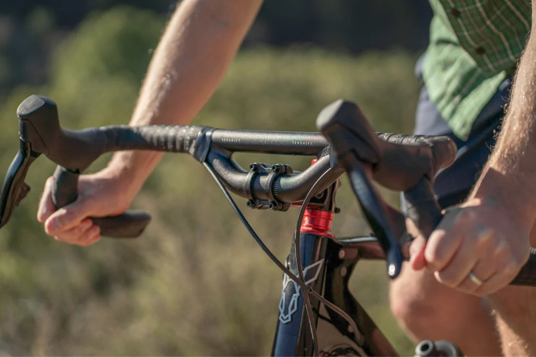 REDSHIFT Gravel Handlebar, Top Shelf 10° Flare Rise 70mm