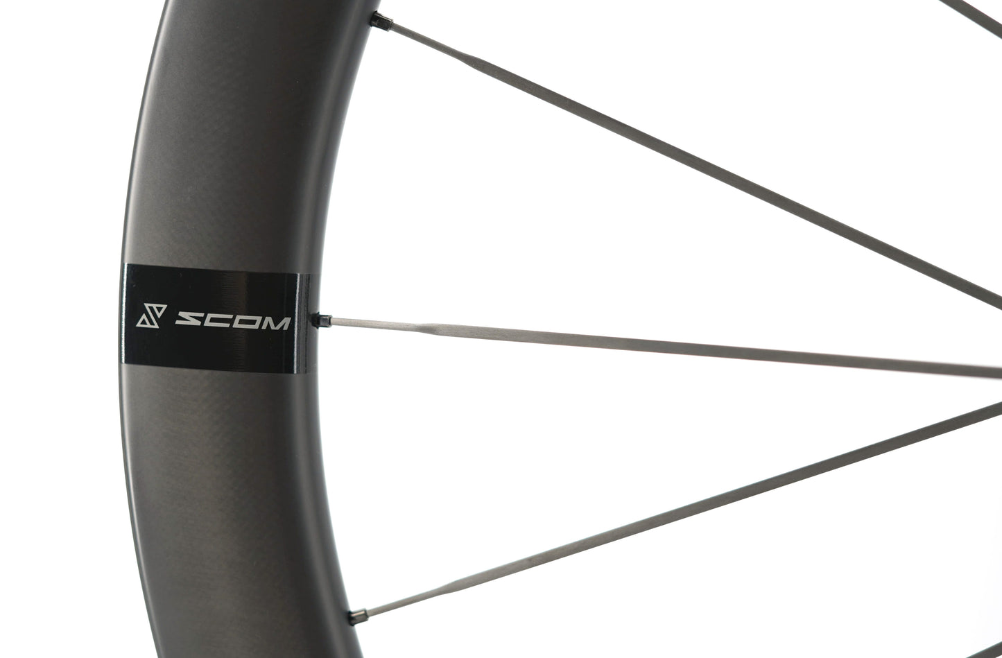 Pair of SCOM ULTRA 62 Tubeless Ready Wheels (Center Lock)