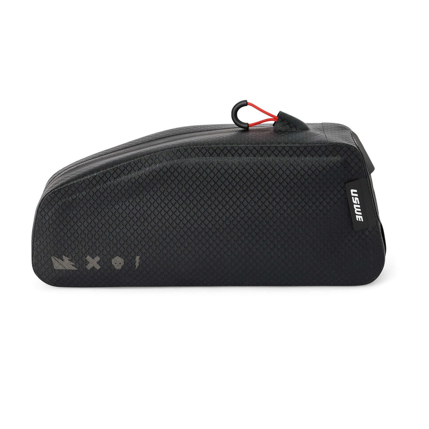 USWE TOP TUBE ZIPPERED 1.2 L Black Frame Bag