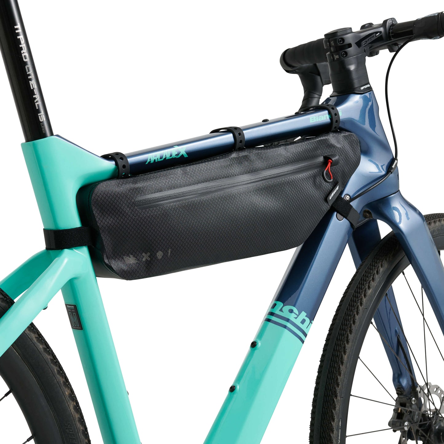 USWE FRAME TUBE SMALL 2.6 L Black Frame Bag