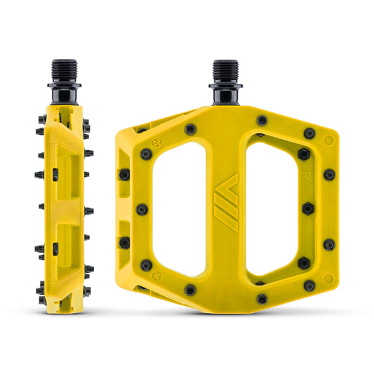 DMR V11 Yellow flat pedals