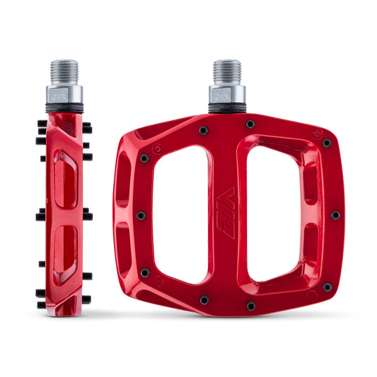 DMR V12 Red flat pedals