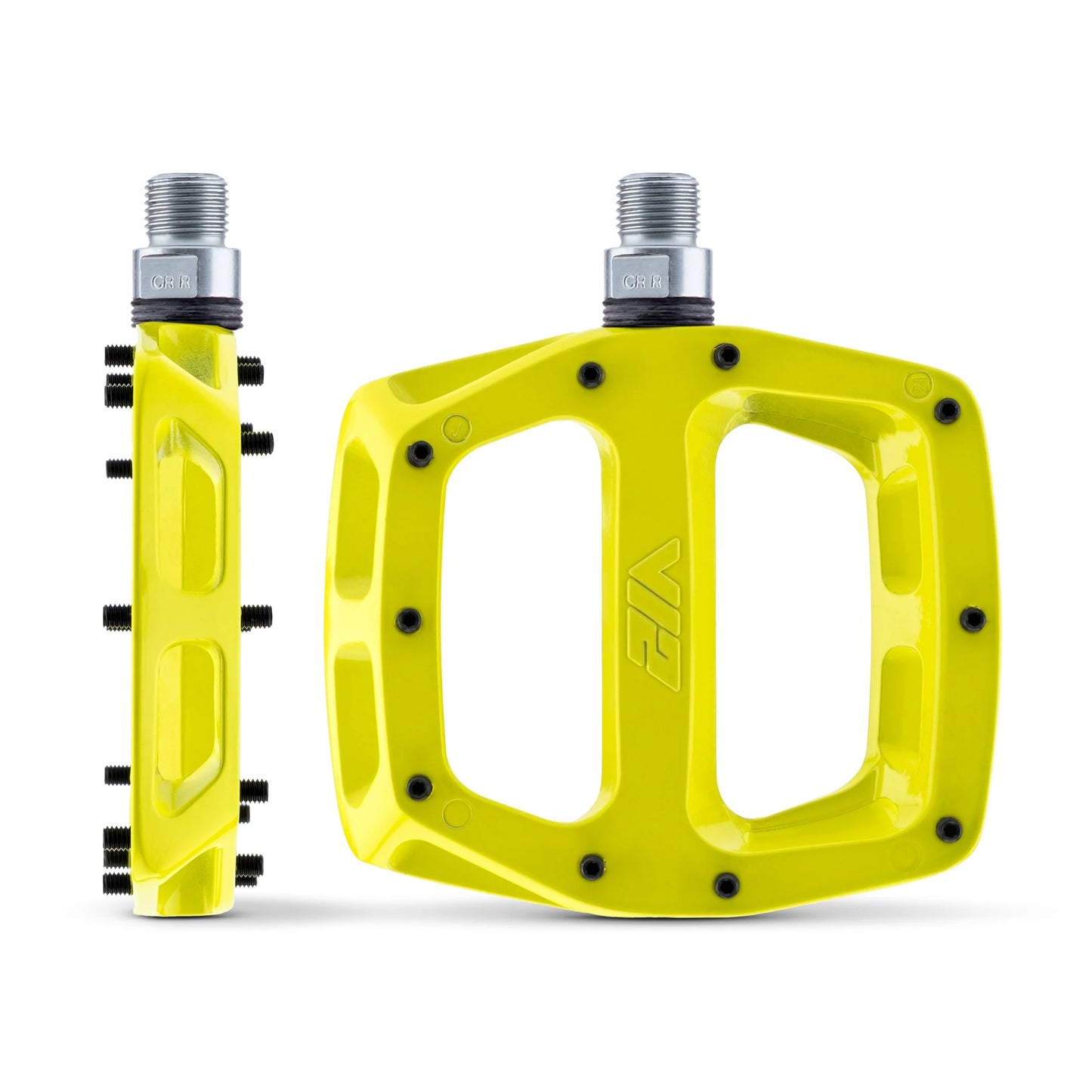 DMR V12 Yellow flat pedals