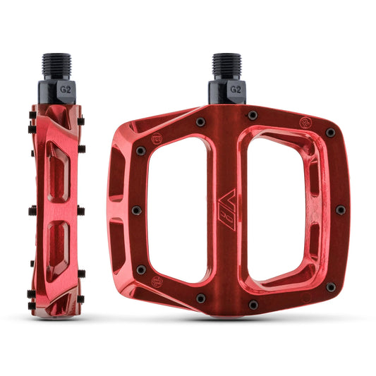 DMR V8 Red flat pedals