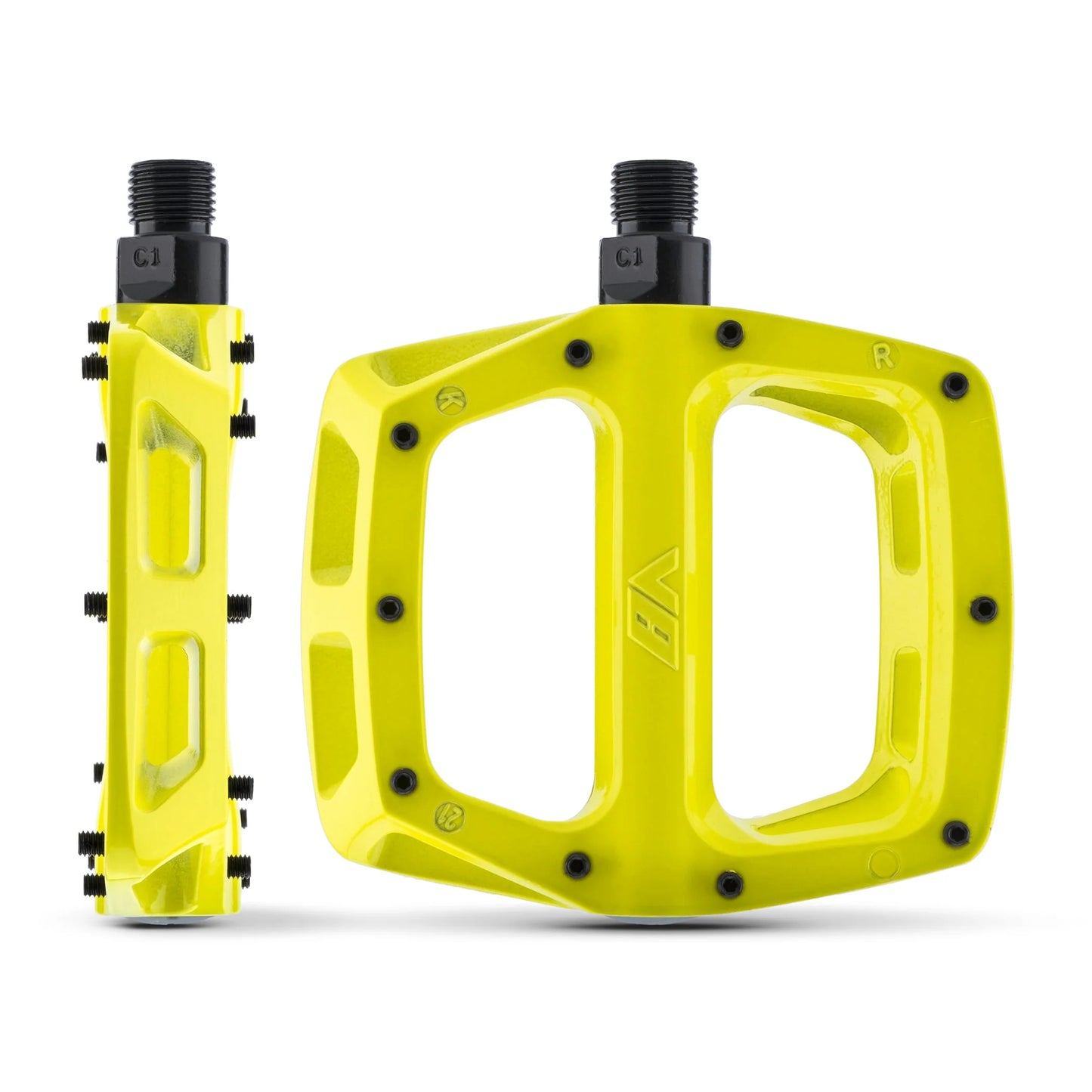 DMR V8 Flat Pedals Yellow