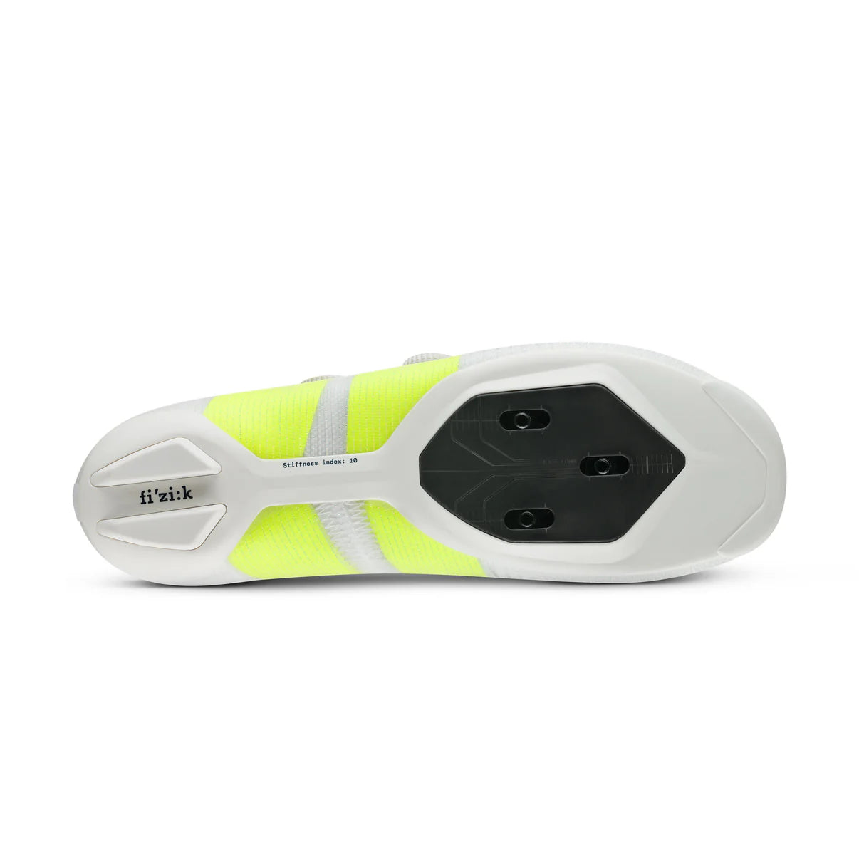 FIZIK VENTO VEGA CARBON Road Shoes, White/Yellow