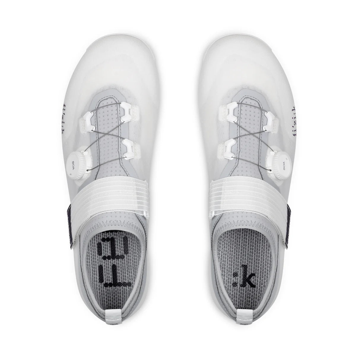 FIZIK FEROX 2 Mountain Bike Shoes, White/Gray