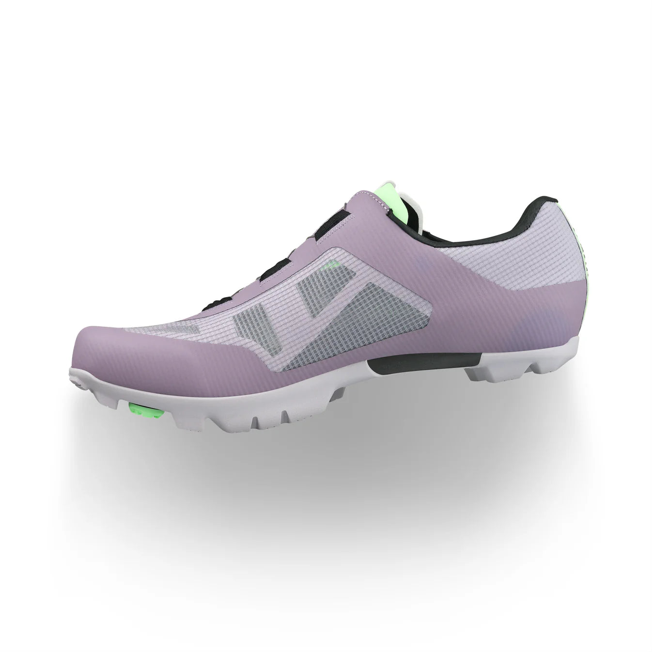 FIZIK VENTO PROXY WIDE XC/Gravel Mountain Bike Shoes - Lavender/Green