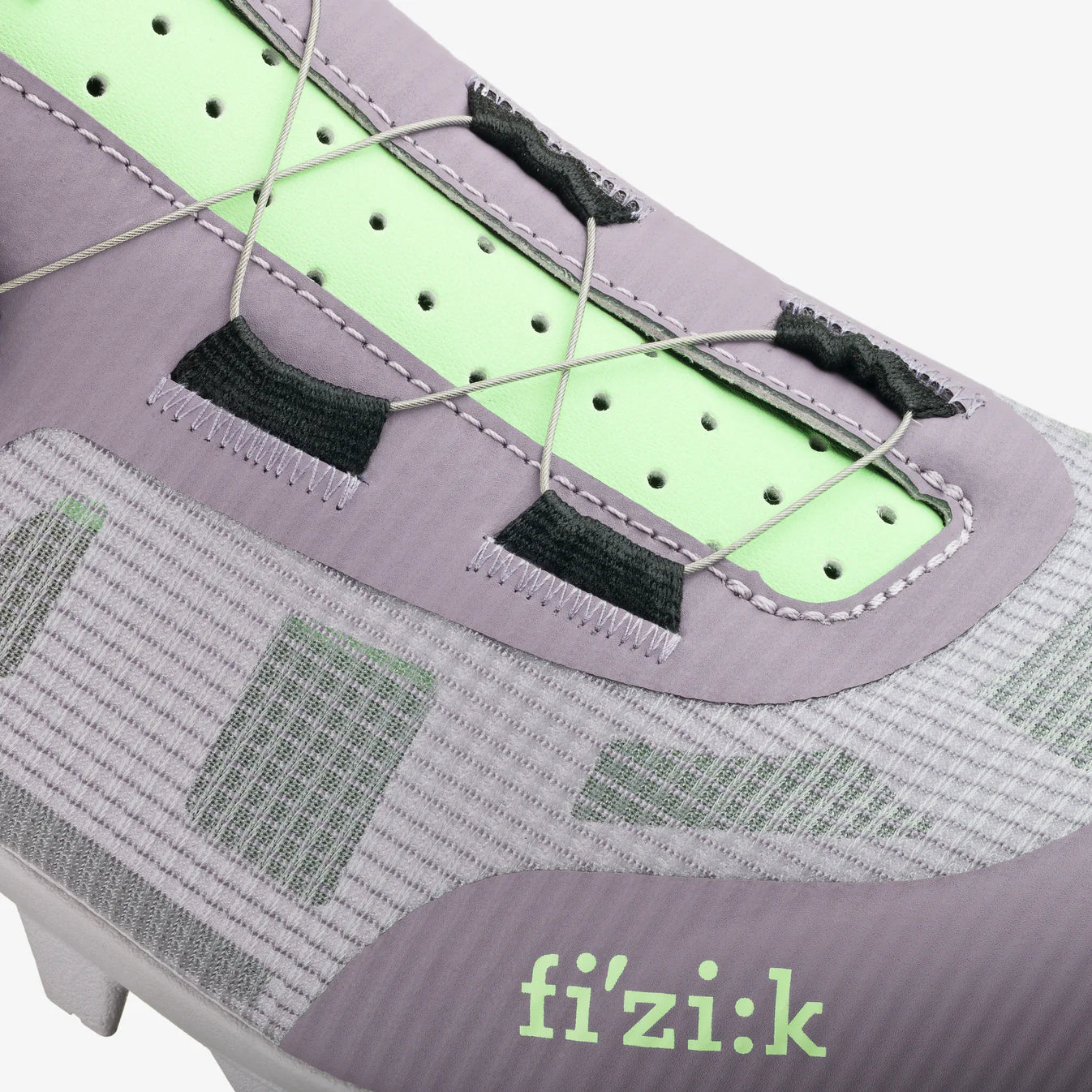 FIZIK VENTO PROXY WIDE XC/Gravel Mountain Bike Shoes - Lavender/Green