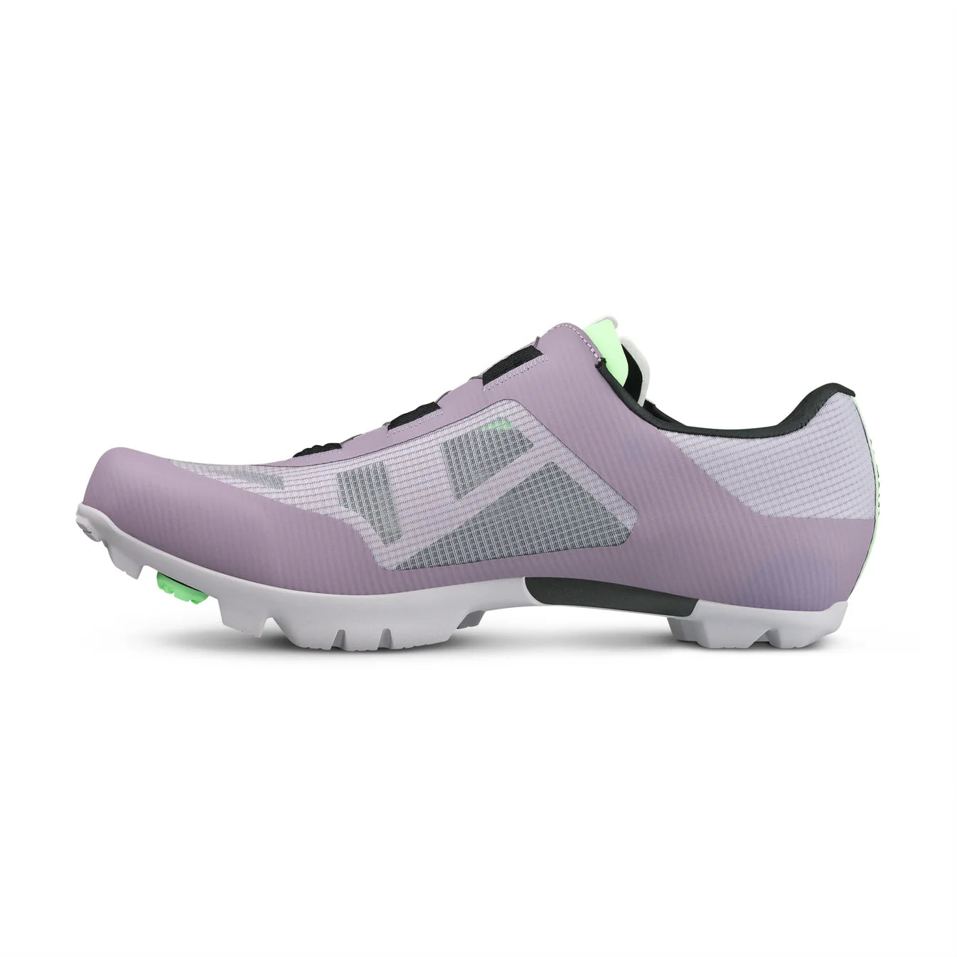 FIZIK VENTO PROXY WIDE XC/Gravel Mountain Bike Shoes - Lavender/Green