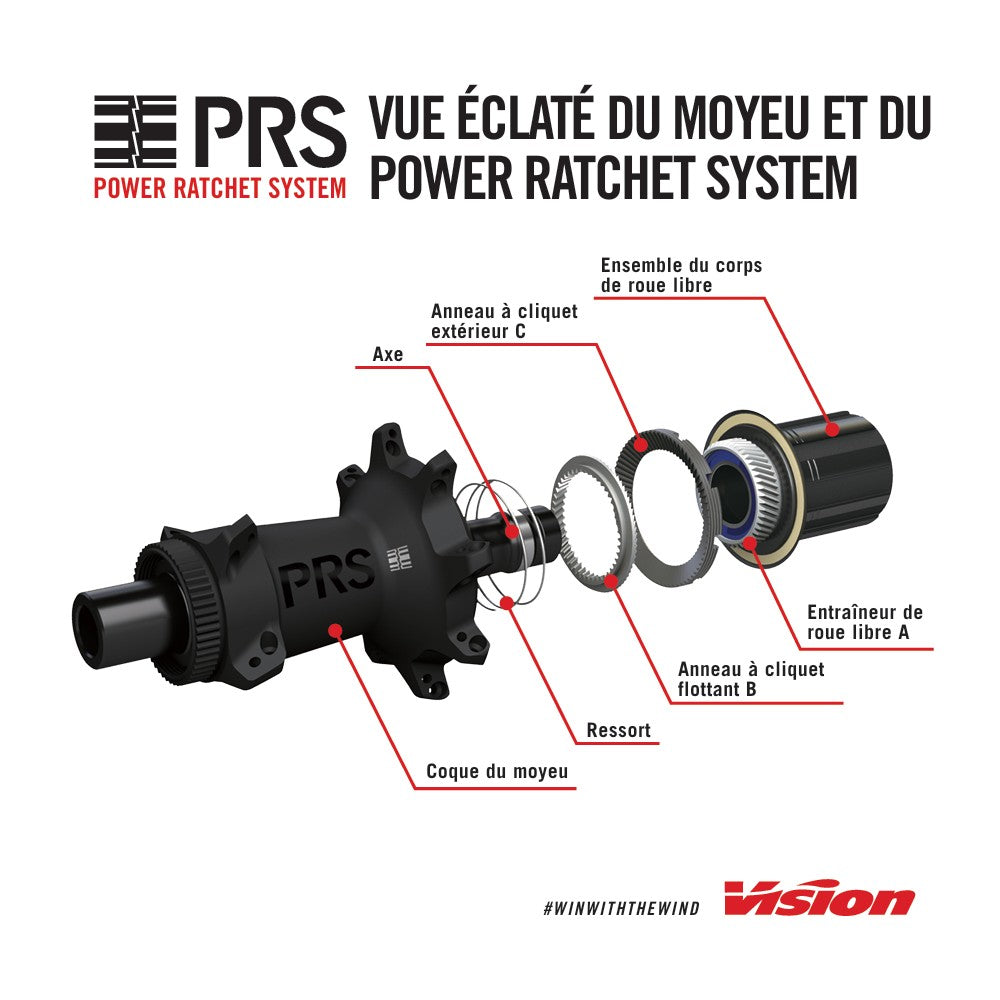 Pair of VISION Metron 45 SL Tubeless Ready Wheels (Center Lock)