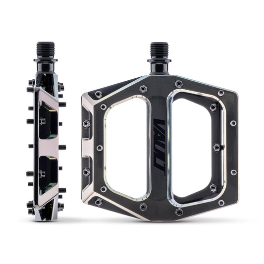 DMR VAULT flat pedals Chrome Black