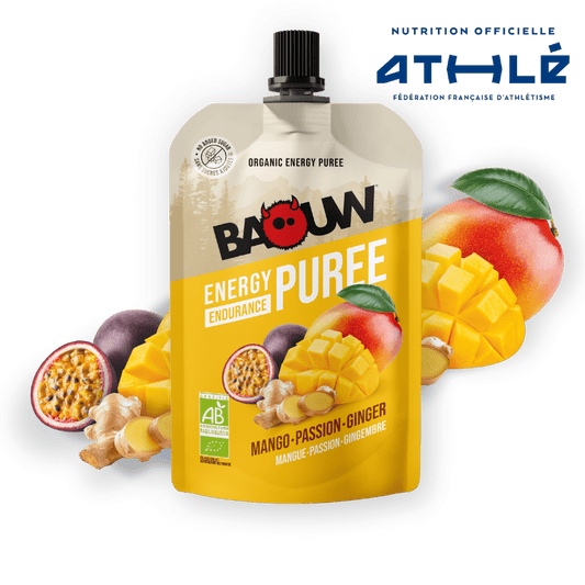 BAOUW Organic Energy Puree Recipe Mango/Passion/Ginger (90g)