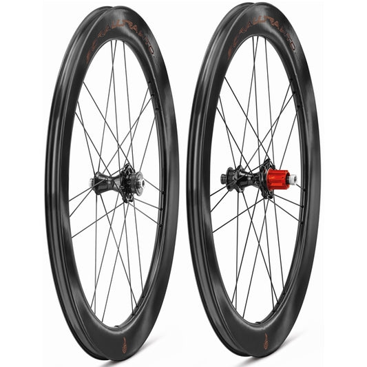 Pair of CAMPAGNOLO BORA ULTRA WTO 60 C23 DISC Tubeless Ready Wheels (Center Lock)