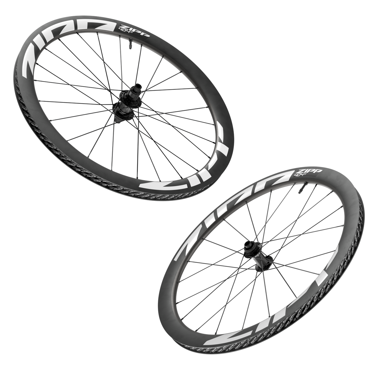 Pair of ZIPP 404 S A1 White Wheels