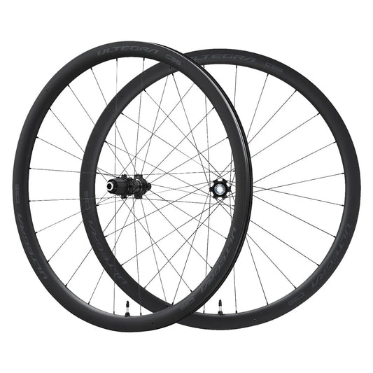 Pair of SHIMANO ULTEGRA R8170-C36 Tubeless Ready Carbon Wheels (Center Lock)