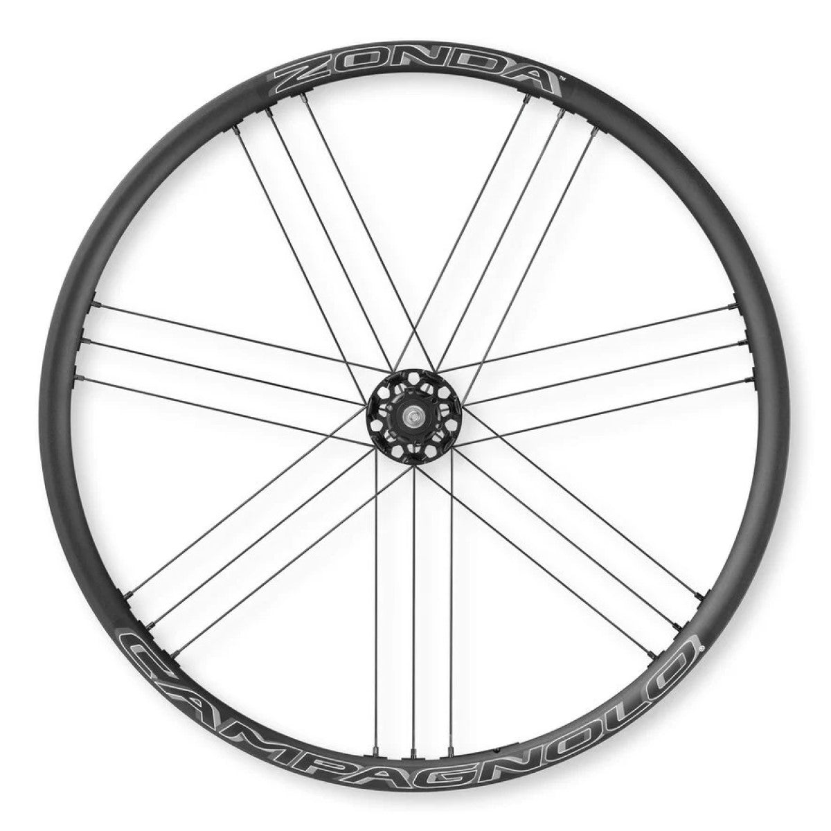 CAMPAGNOLO ZONDA DISC front wheel clincher (Center Lock)