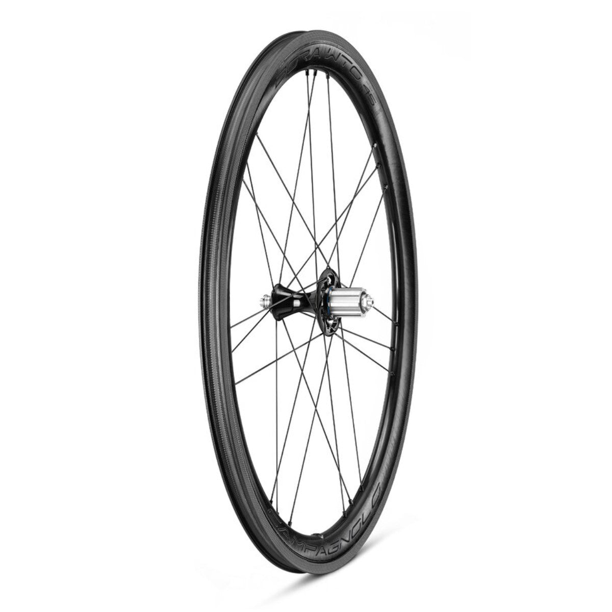 CAMPAGNOLO BORA WTO 45 DARK LABEL rear wheel clincher