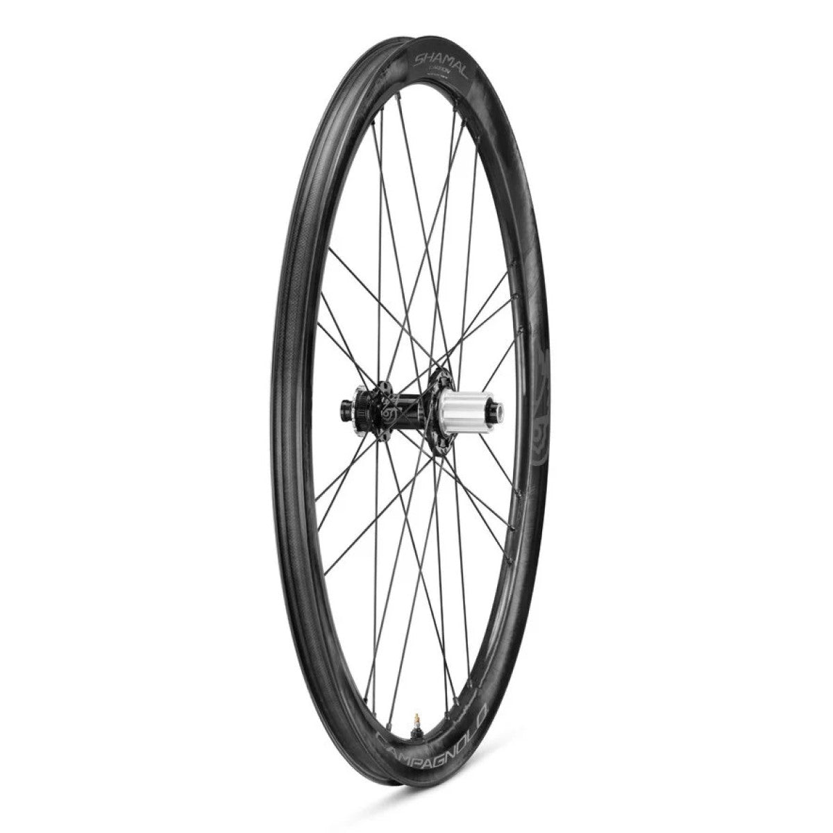 CAMPAGNOLO SHAMAL DISC rear wheel with tires (Center Lock)