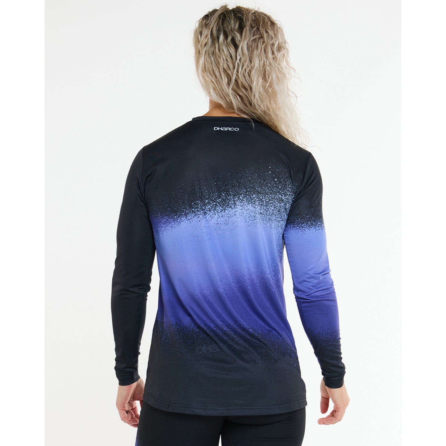DHARCO RACE ULTRA VIOLET Women's Long Sleeve Jersey Black/Purple