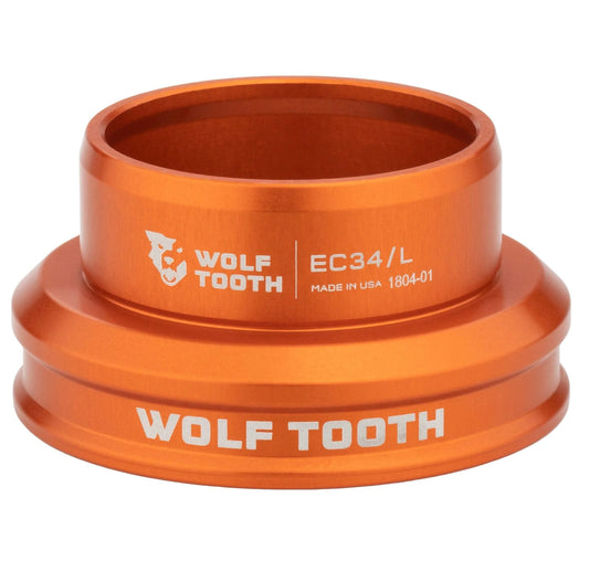 Low-Profile Cup for WOLF TOOTH PREMIUM 1"1/8 EC34 External Headset, Orange