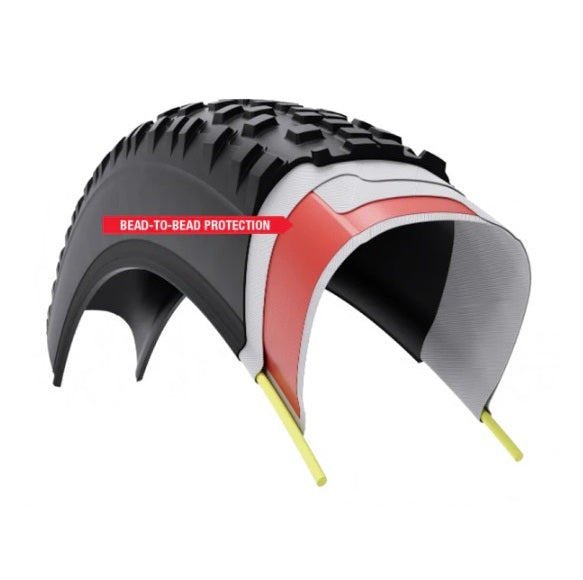 WTB BYWAY TCS LIGHT FAST ROLLING DUAL DNA SG2 700x44c tire Tubeless Ready Reinforced Black
