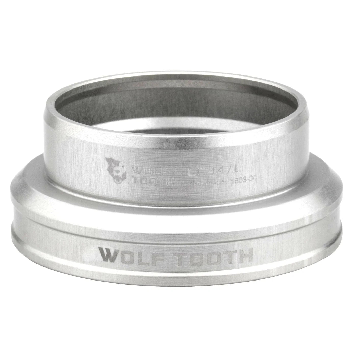Lower Cup for External Headset WOLF TOOTH PERFORMANCE 1.5" EC44 Silver