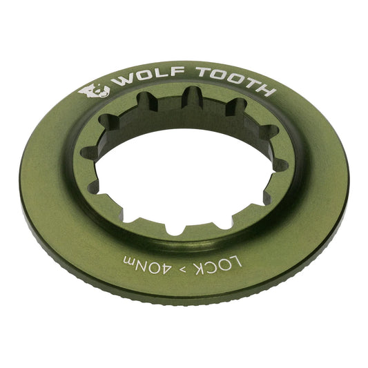WOLF TOOTH Olive Internal Centerlock Nut
