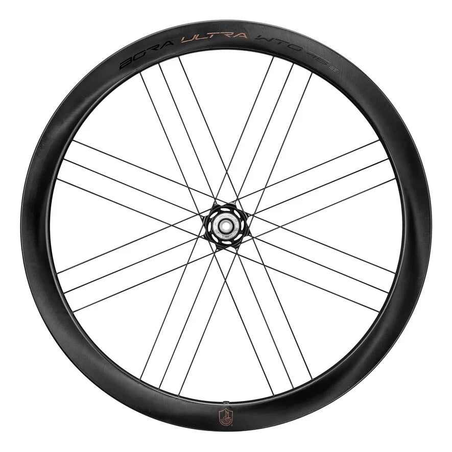 CAMPAGNOLO BORA ULTRA WTO 45 C23 DISC Front Wheel with Tires (Center Lock)