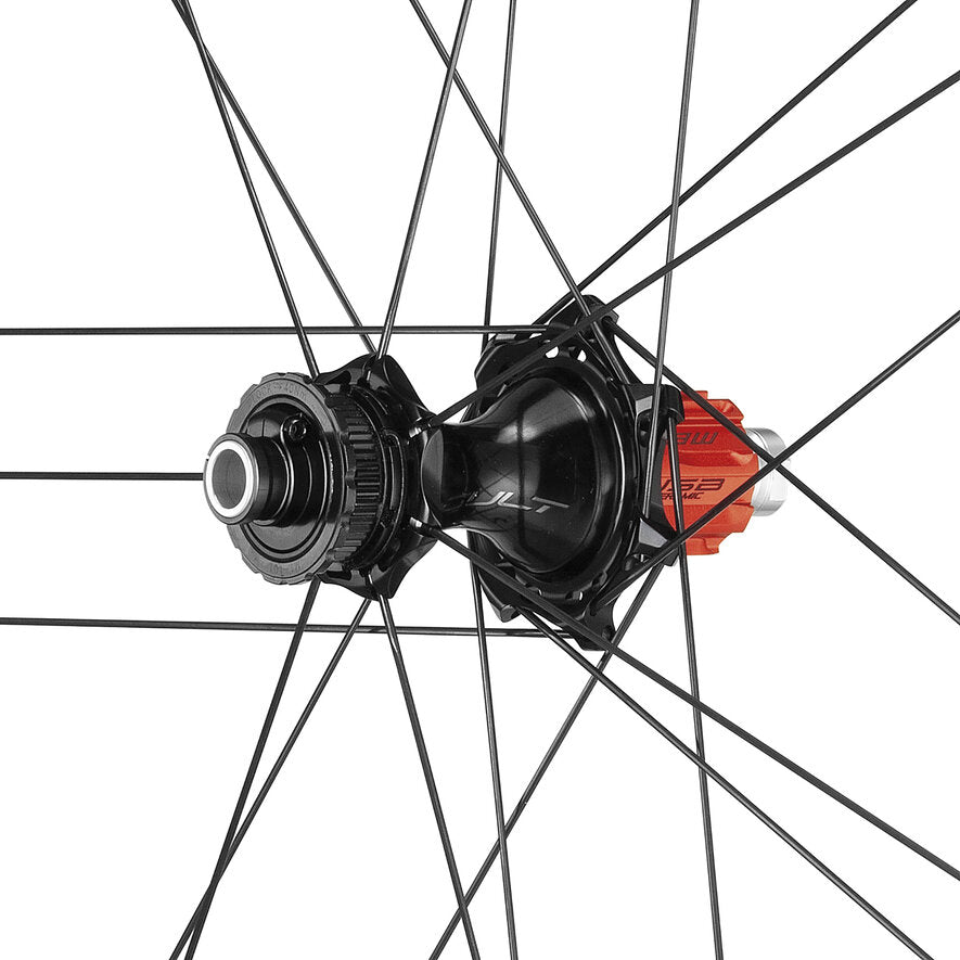 Pair of CAMPAGNOLO BORA ULTRA WTO 60 C23 DISC Tubeless Ready Wheels (Center Lock) Chrome