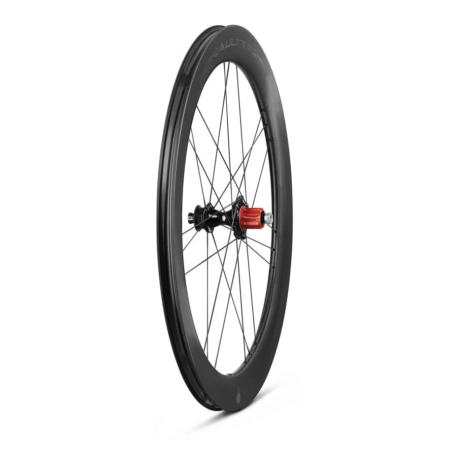 Pair of CAMPAGNOLO BORA ULTRA WTO 60 C23 DISC Tubeless Ready Wheels (Center Lock) Chrome