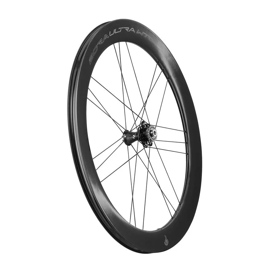 Pair of CAMPAGNOLO BORA ULTRA WTO 60 C23 DISC Tubeless Ready Wheels (Center Lock) Chrome