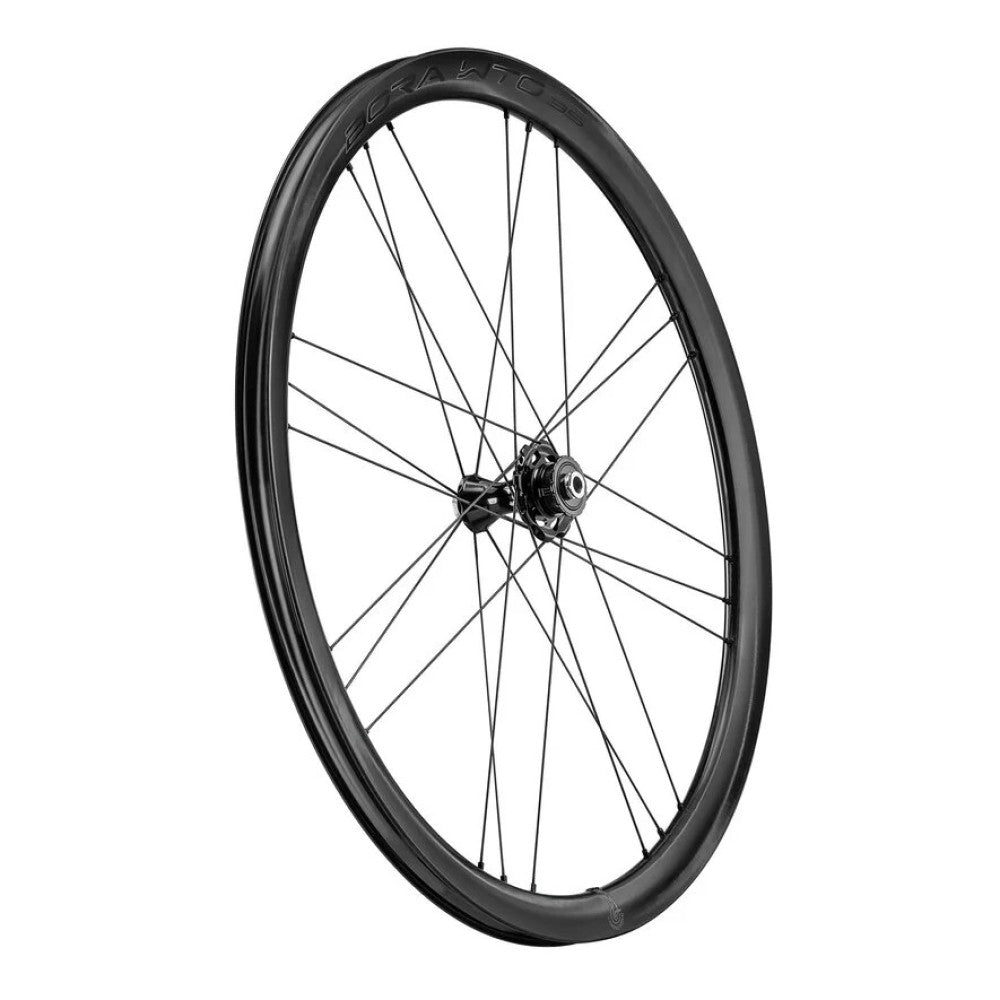 Pair of CAMPAGNOLO BORA WTO 35 C23 DISC Tubeless Ready Wheels (Center Lock)