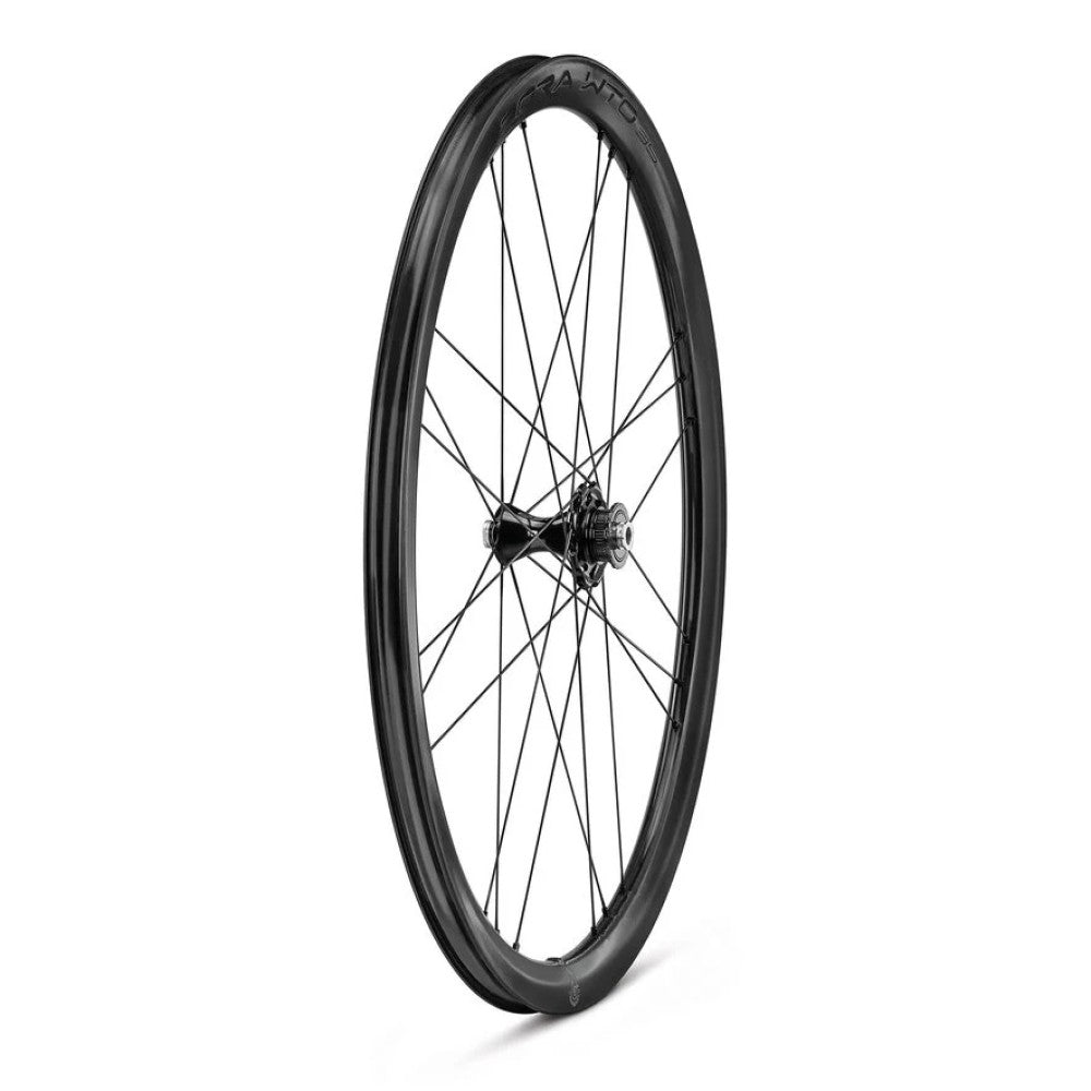 Pair of CAMPAGNOLO BORA WTO 35 C23 DISC Tubeless Ready Wheels (Center Lock)