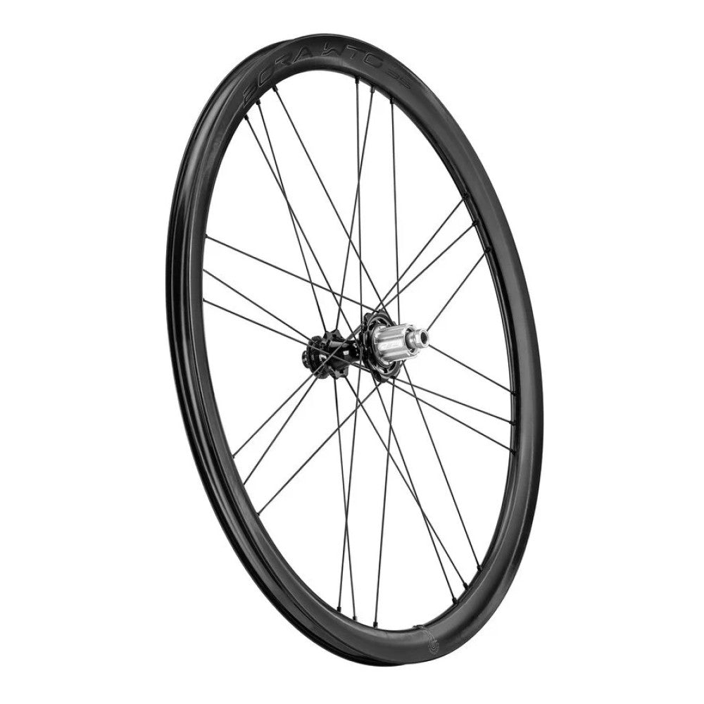 Pair of CAMPAGNOLO BORA WTO 35 C23 DISC Tubeless Ready Wheels (Center Lock)