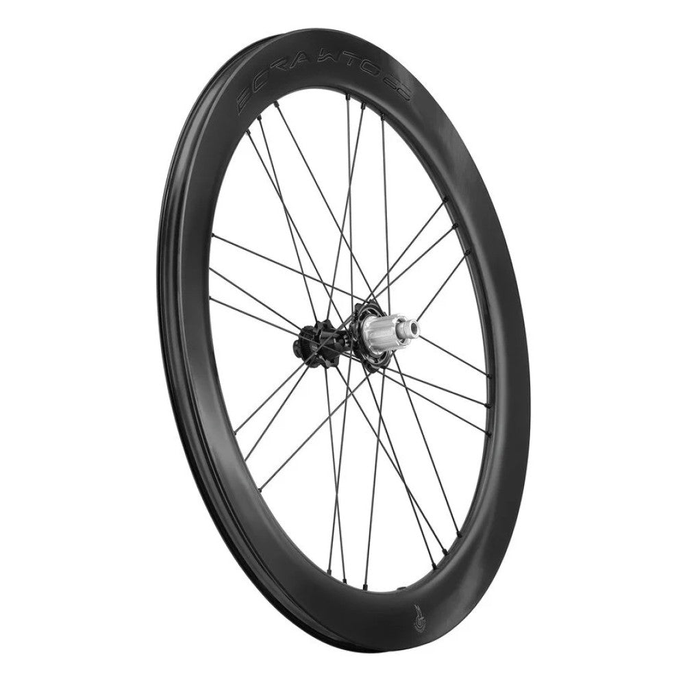 Pair of CAMPAGNOLO BORA WTO 60 C23 DISC Tubeless Ready Wheels (Center Lock)