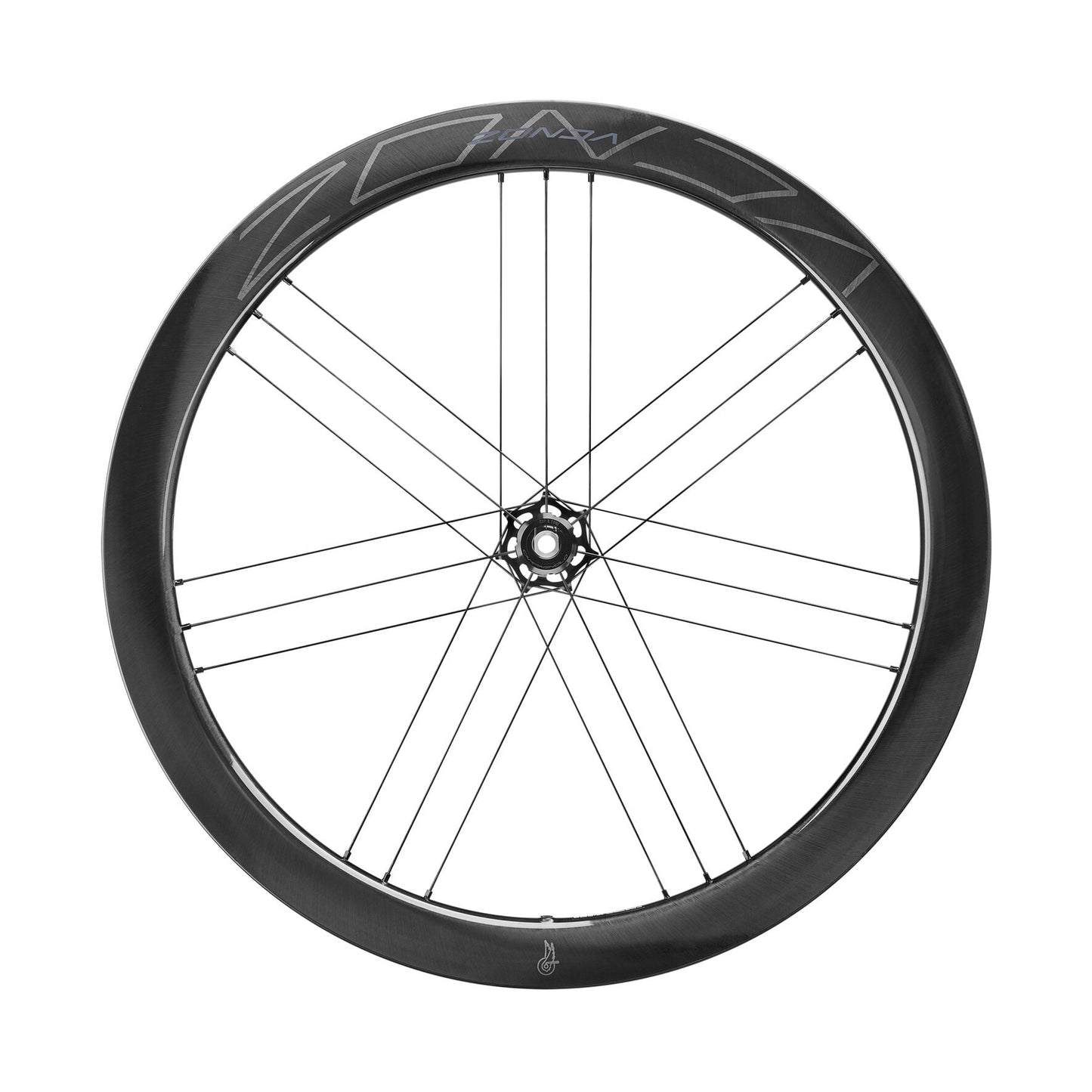 Pair of CAMPAGNOLO ZONDA CARBONE H50 DISC 2WF C25 wheels