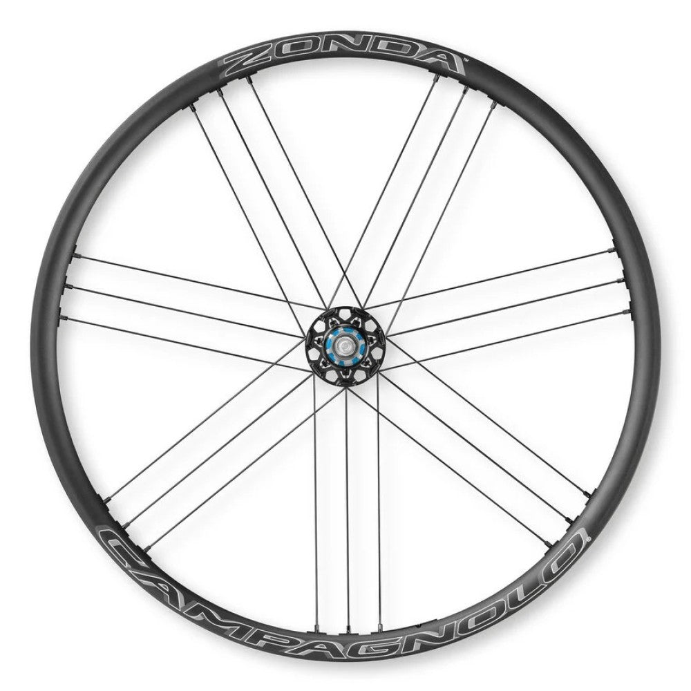 Pair of CAMPAGNOLO ZONDA DISC Tubeless Ready Wheels (Center Lock)