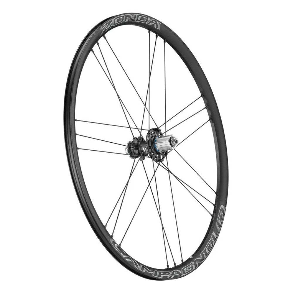 Pair of CAMPAGNOLO ZONDA DISC Tubeless Ready Wheels (Center Lock)