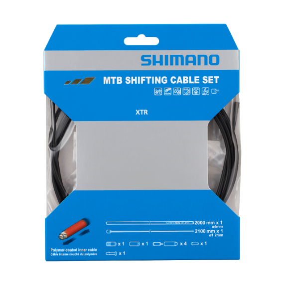 SHIMANO Polymer Mono Derailleur Cable and Hose Kit