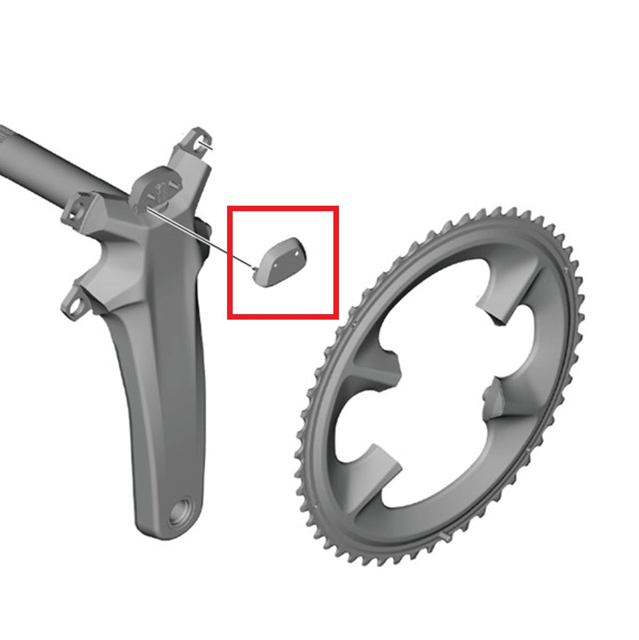 SHIMANO cover for FC-R9200P Power Sensor