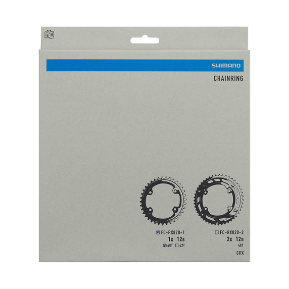 Mono 12V SHIMANO GRX RX820 110mm chainring