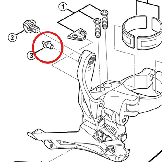 Cable Guide for SHIMANO FD-6800/5800/4700/U5000 Front Derailleur