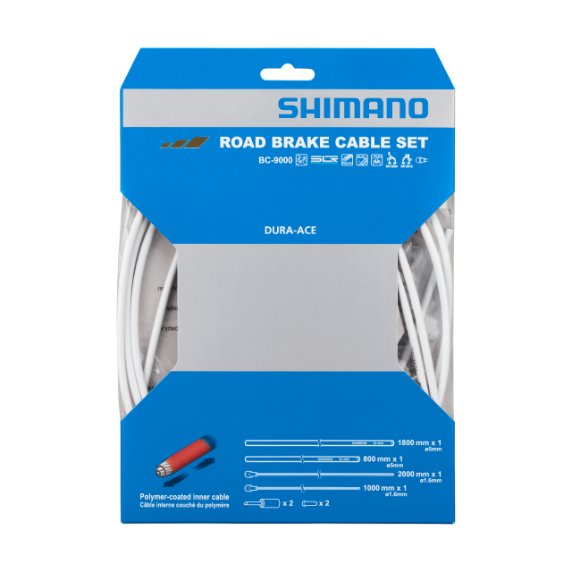 SHIMANO DURA-ACE 9000 Brake Cable and Hose Kit White