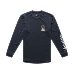 TROY LEE DESIGNS RUCKUS RIDE PRESSED Junior Long Sleeve Jersey Black