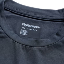 TROY LEE DESIGNS RUCKUS RIDE PRESSED Junior Long Sleeve Jersey Black