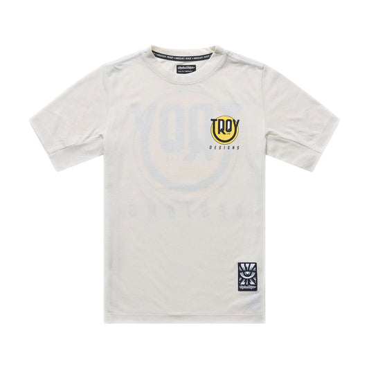 TROY LEE DESIGNS SKYLINE RIDE HAPPY Junior Short Sleeve Pumice Jersey