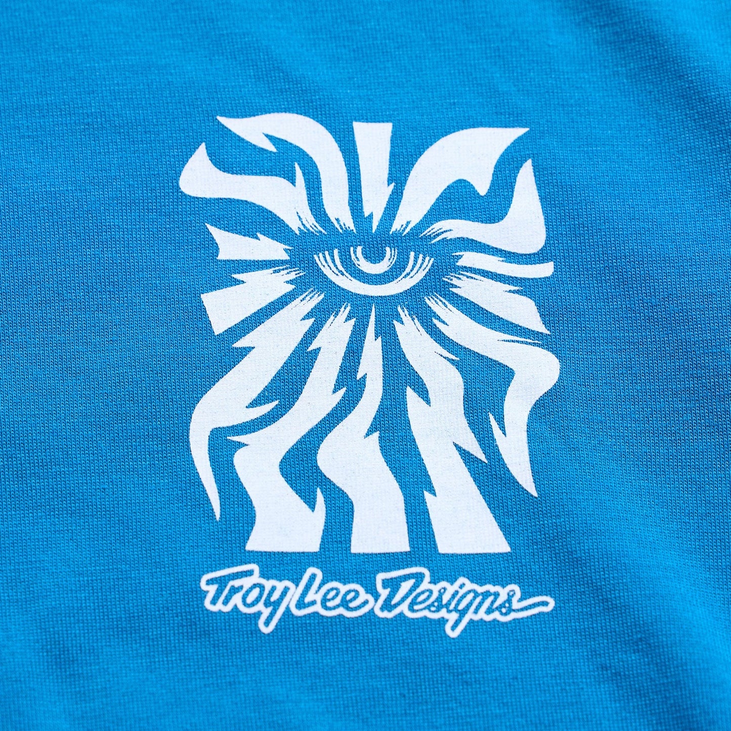 TROY LEE DESIGNS SKYLINE RIDE ONE EYE AERO Junior Short Sleeve Jersey Blue