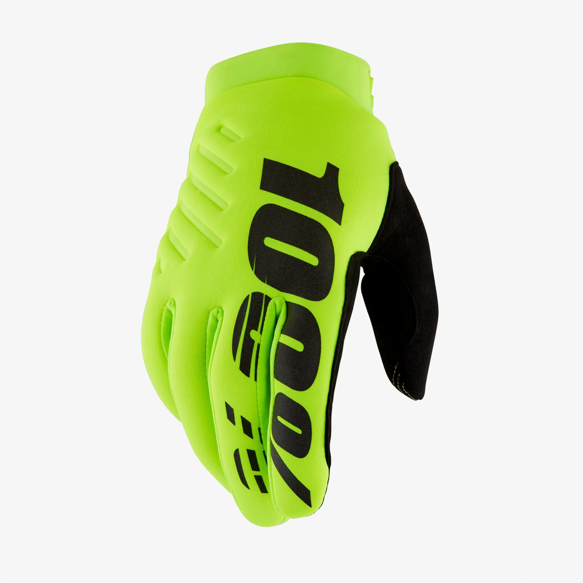100% BRISKER Gloves Yellow/Black